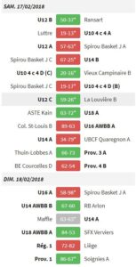 results 18feb